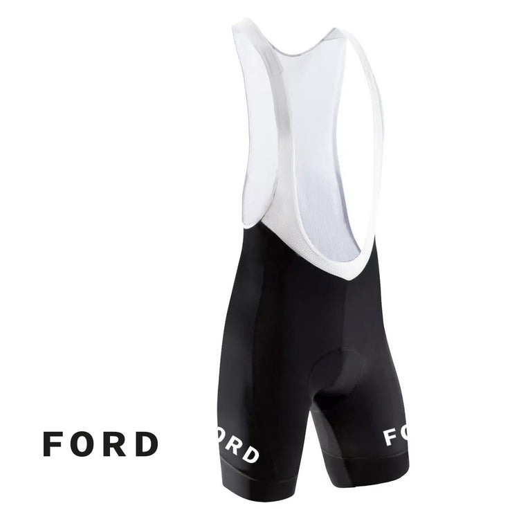 Retro Wielertenue Ford Wit/Blauw - REDTED