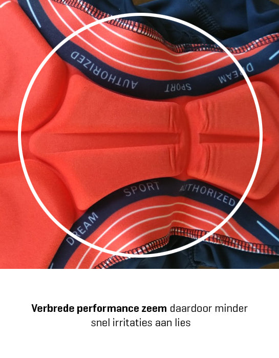 Retro Wielerbroek Mercier Hutchinson - REDTED - ZWART