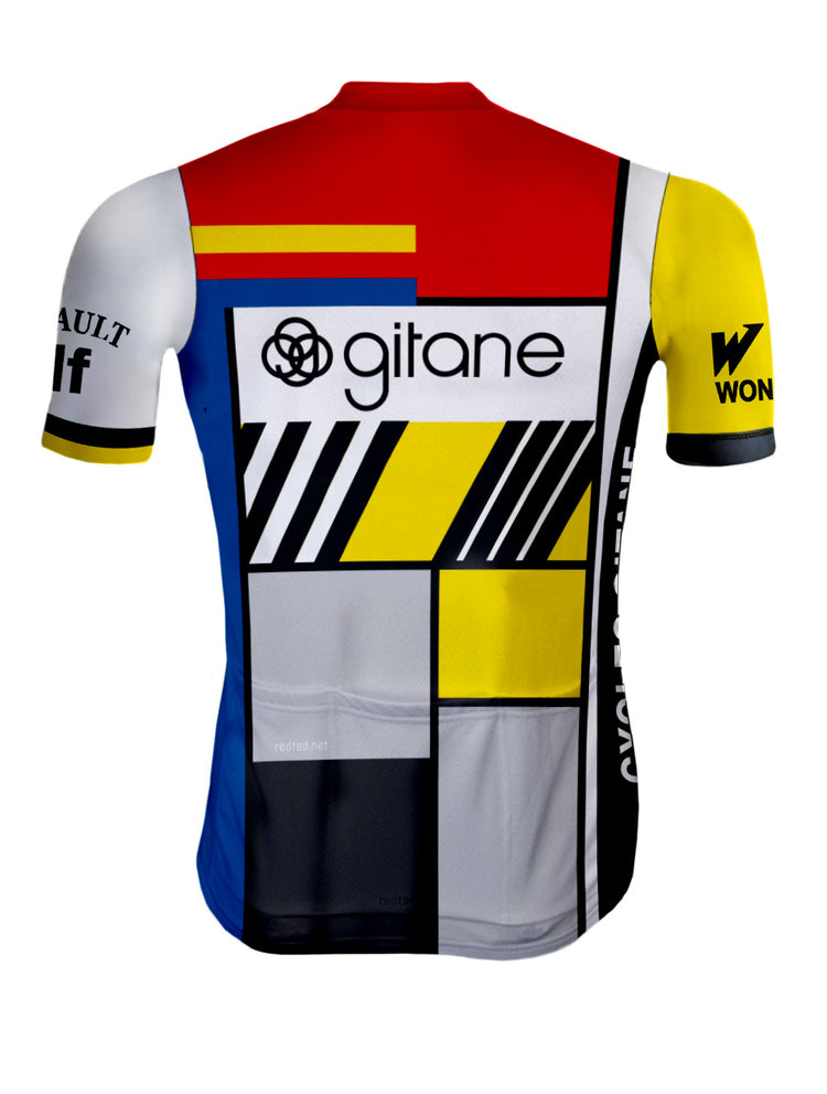 Retro Wielershirt Combi shirt Le Blaireau - REDTED