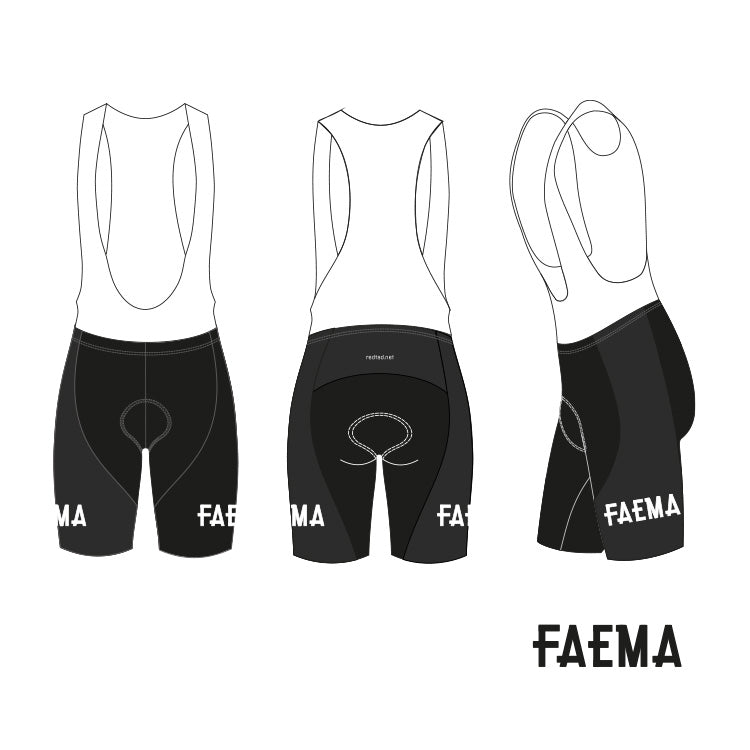 Retro Wielerbroek Faema - REDTED