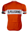 Retro Wielertenue San Pellegrino Oranje - REDTED