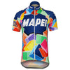 Retro Wielertenue Mapei - Veelkleurig