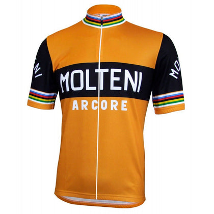 Retro Wielershirt Molteni - Oranje