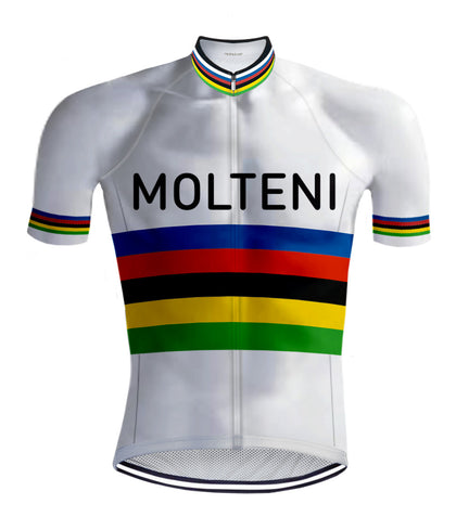 Retro Wielershirt Molteni Regenboog - REDTED