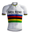 Retro Wielertenue Molteni Regenboog - REDTED