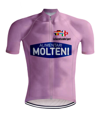 Retro Wielershirt Molteni  Giro d'Italia Roze - REDTED