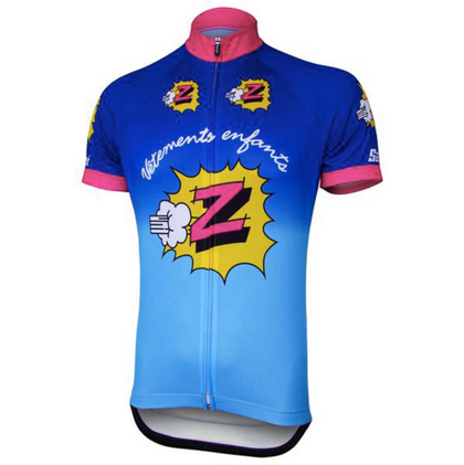 Retro Wielershirt Z-Peugeot - Veelkleurig