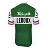 Retro Wielershirt Helyett Leroux - Groen