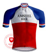 Retro Wielertenue Amstel Bier Rood/Blauw - REDTED