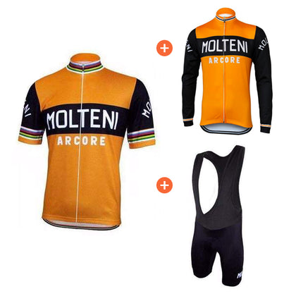 Retro Combinatieset Molteni Arcore – Oranje