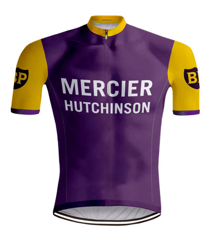 Retro Wielershirt Mercier Hutchinson - REDTED