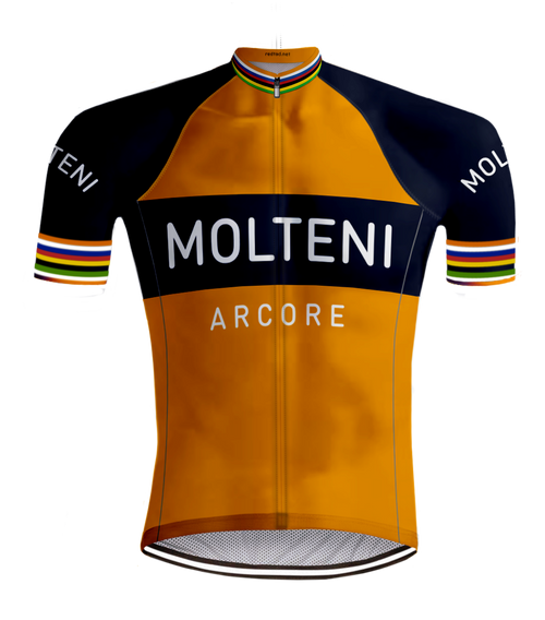 Retro Wielershirt Molteni Oranje - REDTED