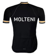 Retro Wielershirt Molteni Zwart - REDTED