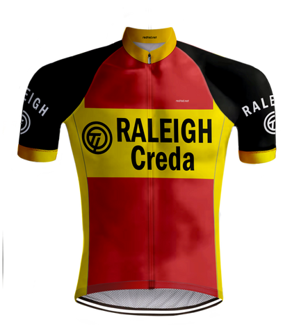 Retro Wielershirt TI-Raleigh rood - REDTED