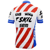 Retro Wielershirts Skil - Wit/Rood/Blauw