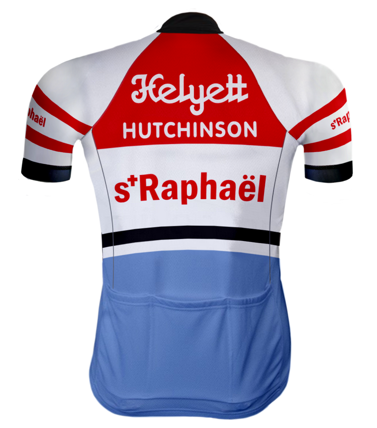 Retro Wielershirt Saint-Raphaël Rood/Blauw - REDTED