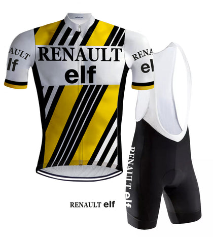 Retro Wielertenue Renault Elf - REDTED