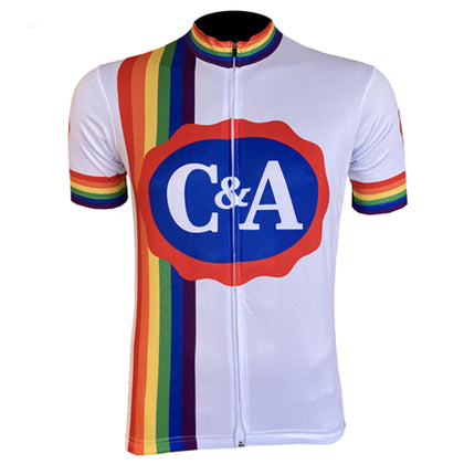 Retro Wielershirt - Limited Edition C&A - Eddy's laatste team