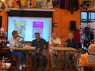 RUDY PEVENAGE TE GAST TIJDENS TOURCAFÉ BIJ CYKLIST