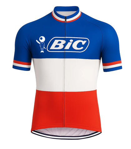 Retro Wielershirt BIC National Champion France - REDTED