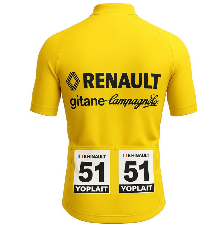 Renault gele trui - Bernard Hinault 1978 Gruppo Sportivo