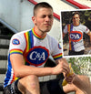 Retro Wielershirt  C&A - Eddy's laatste team - Gruppo Sportivo