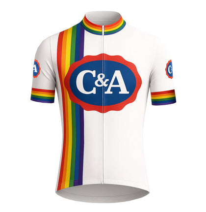 Retro Wielershirt  C&A - Eddy's laatste team - Gruppo Sportivo