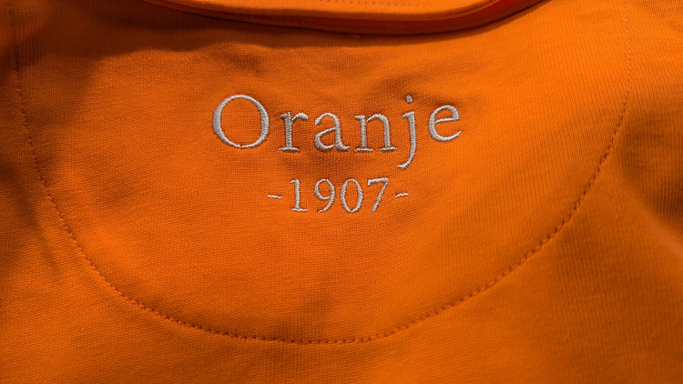 Heritage Voetbalshirt Nederland  - ORANJE 1907
