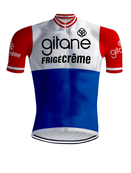 Retro Wielershirt Gitane FrigeCreme - REDTED