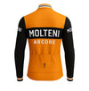 Retro Winter Wielerjack (fleece) Molteni - Oranje Gruppo Sportivo