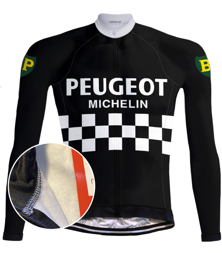 Retro Combinatie set Peugeot Zwart/Wit - REDTED