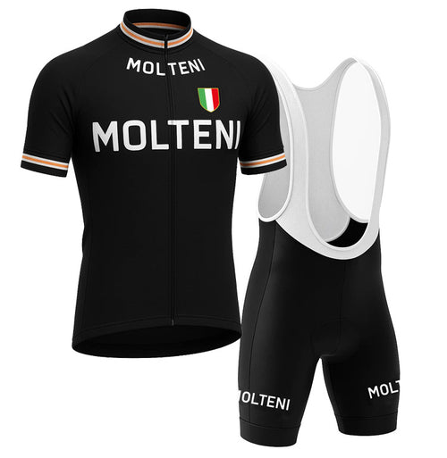 Retro Wielertenue Molteni Arcore – Zwart Gruppo Sportivo