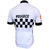 Retro Wielershirt Peugeot - Wit
